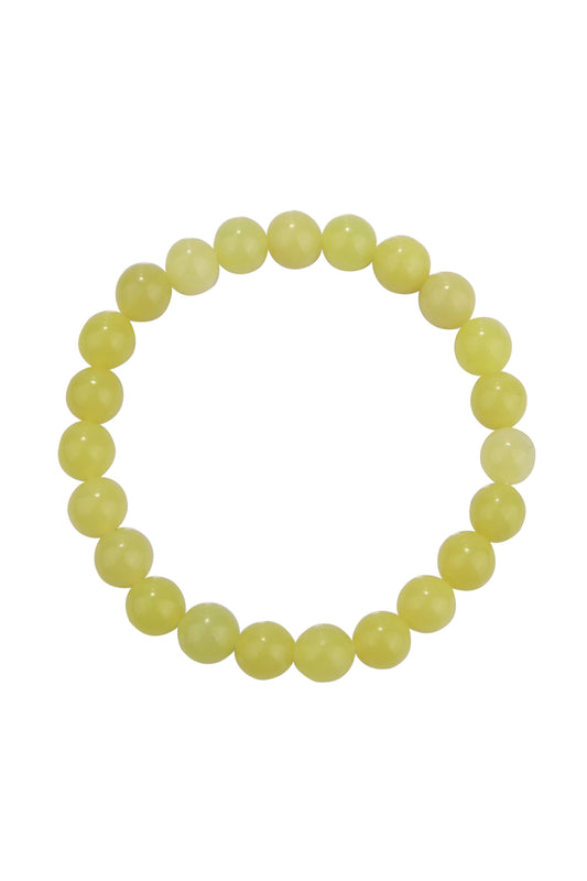 Lemon Jade Bracelet 8MM