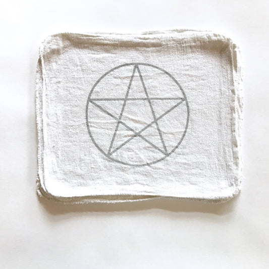 Crystal Grid Cloth: Pentagram