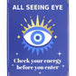 30cm All Seeing Eye Metal Hanging Sign