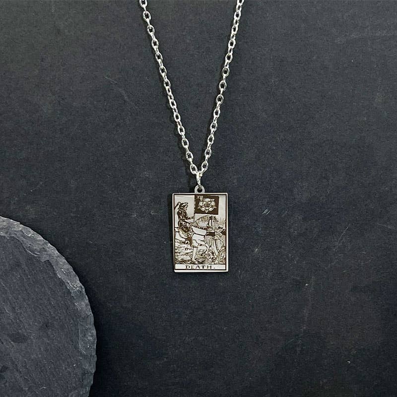 Stainless Steel Tarot Necklaces: THE MAGICIAN