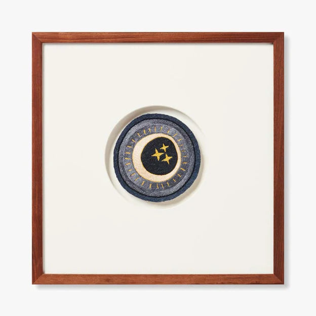 Celestial Patch Framed Art