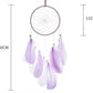 Boho Macrame Dream Catcher-Purple