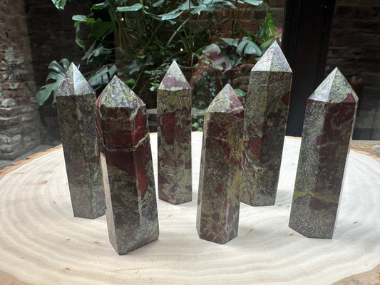 Dragon's Blood Jasper Obelisk Tower