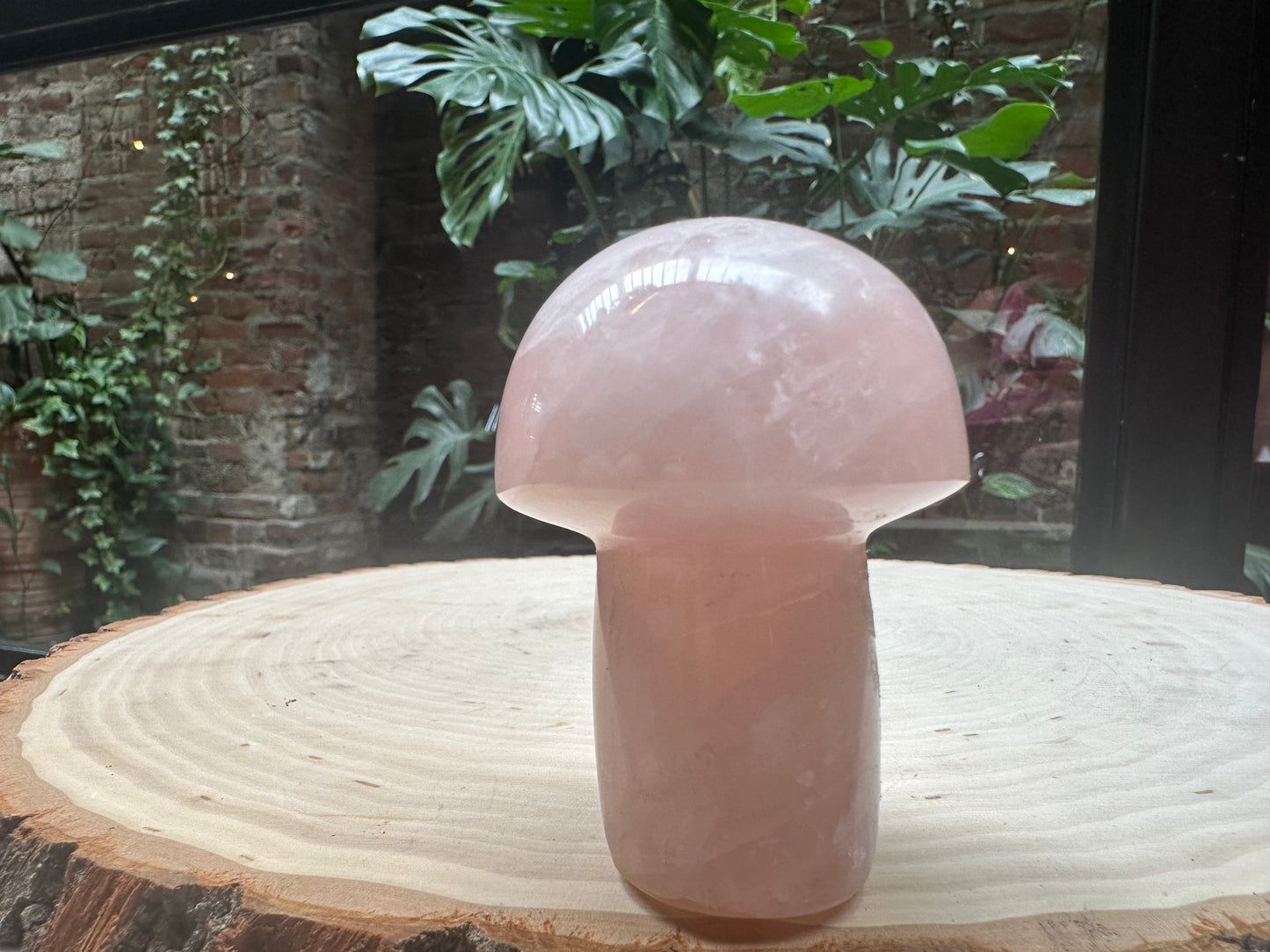 Rose Quartz Mushroom