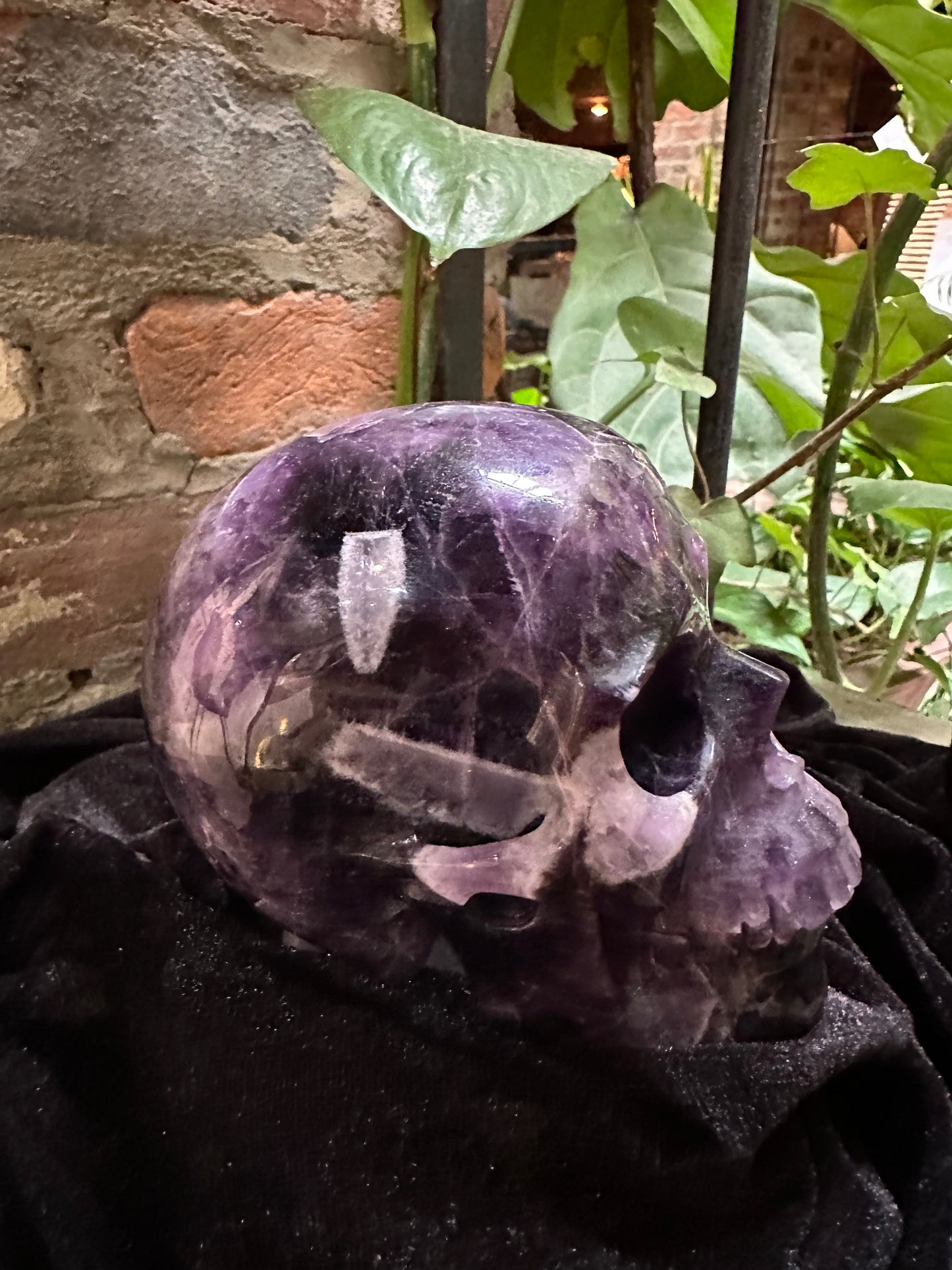 Amethyst/Pink Amethyst Skull