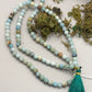 Amazonite Mala Prayer Beads-6mm