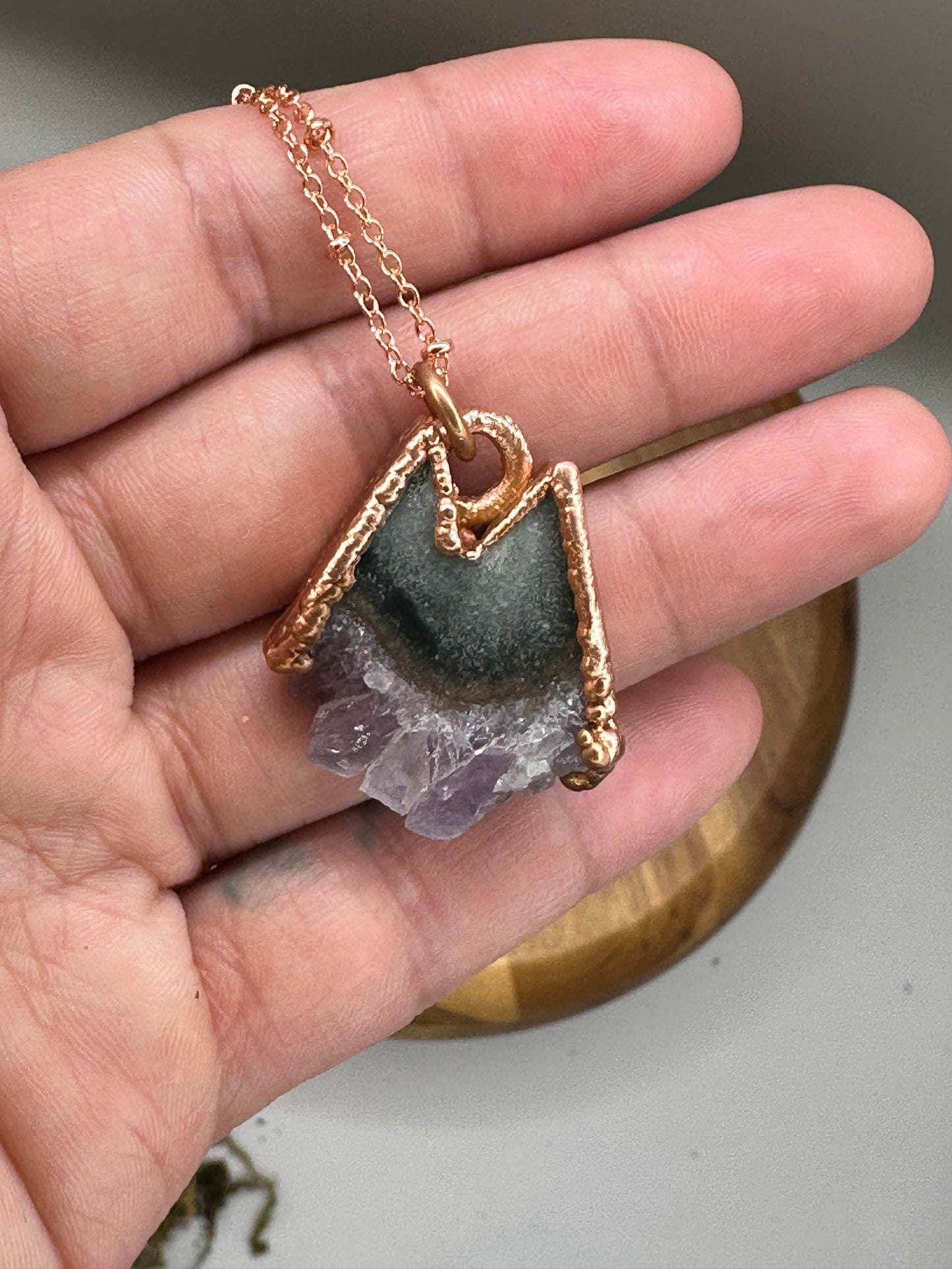 Amethyst Mountain Necklace
