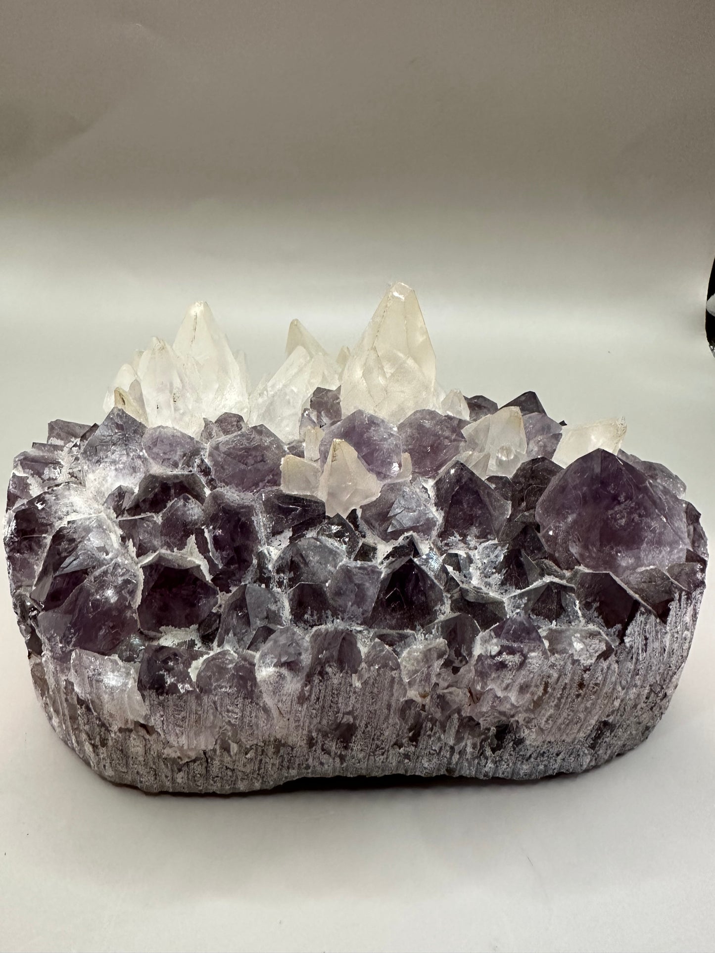 Amethyst with Dog Tooth Calcite (Copy)