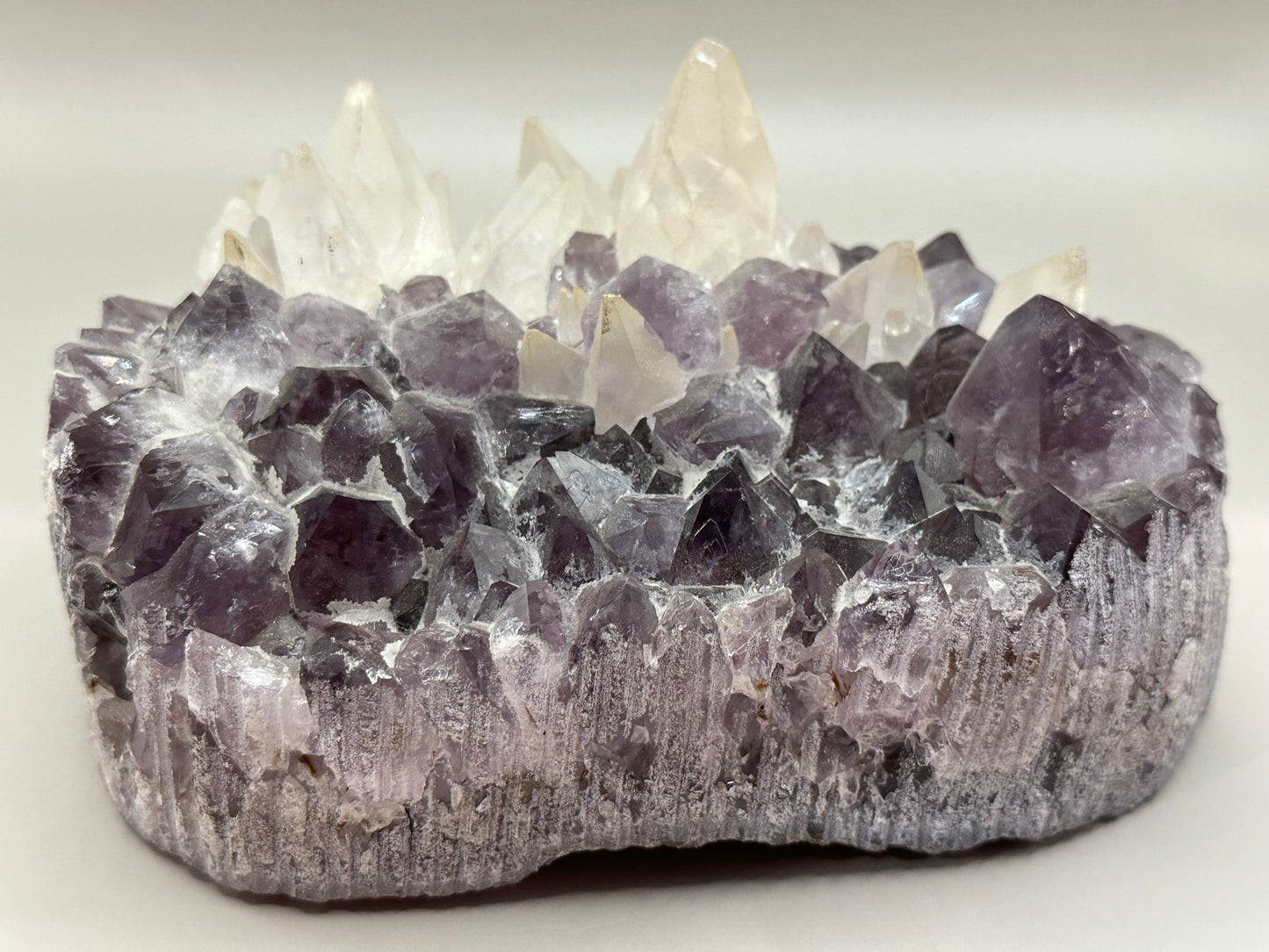 Amethyst with Dog Tooth Calcite (Copy)