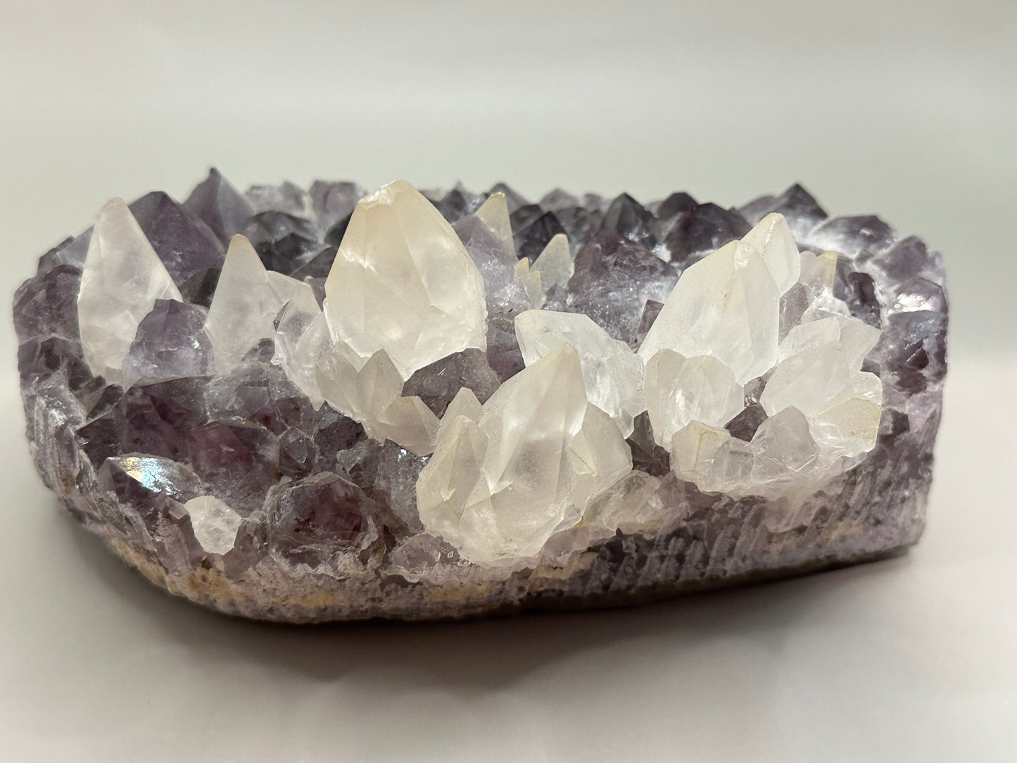 Amethyst with Dog Tooth Calcite (Copy)