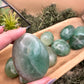 Fluorite Palm Stone