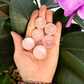 Rose Quartz Spheres (Small)