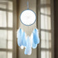 Boho Macrame Dream Catcher-Blue