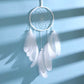 Boho Macrame Dream Catcher-White