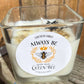 Queen Bee Crystal intention candle