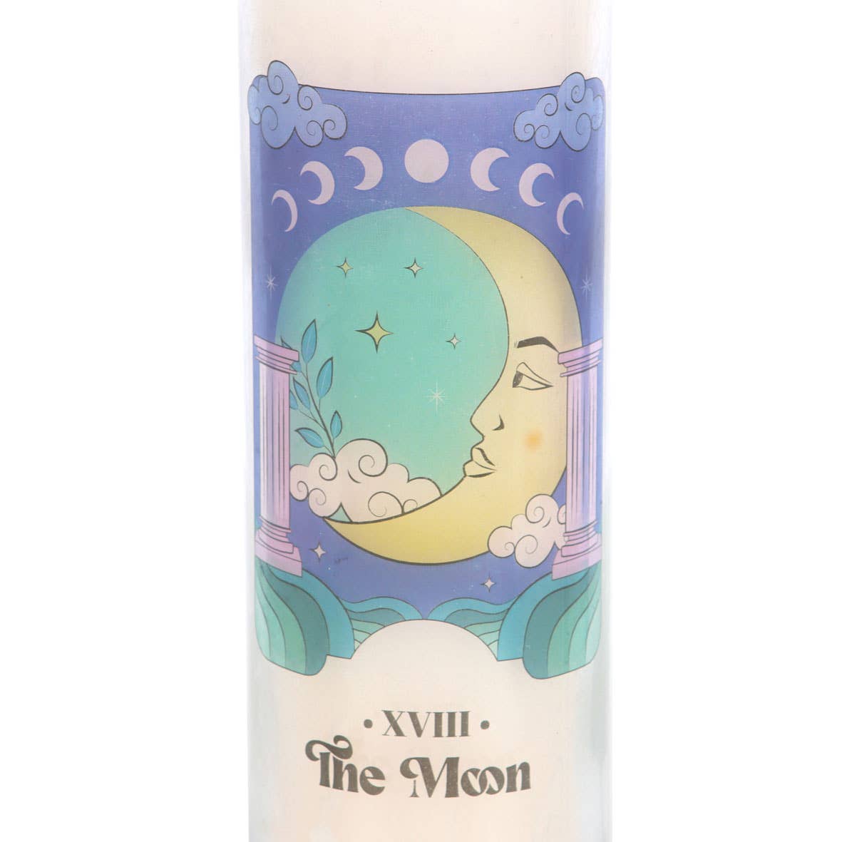 The Moon Violet Altar Candle