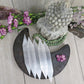 Selenite Flat Double Point Spiritual Stone Generator