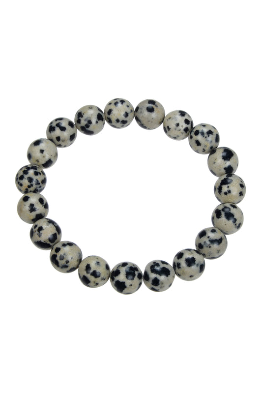 Dalmation Jasper Bracelet 10MM