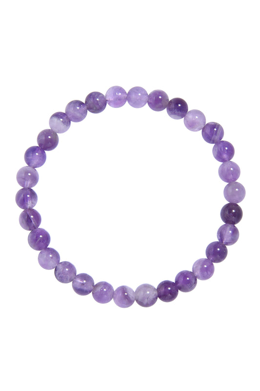 Amethyst Bracelet 6MM