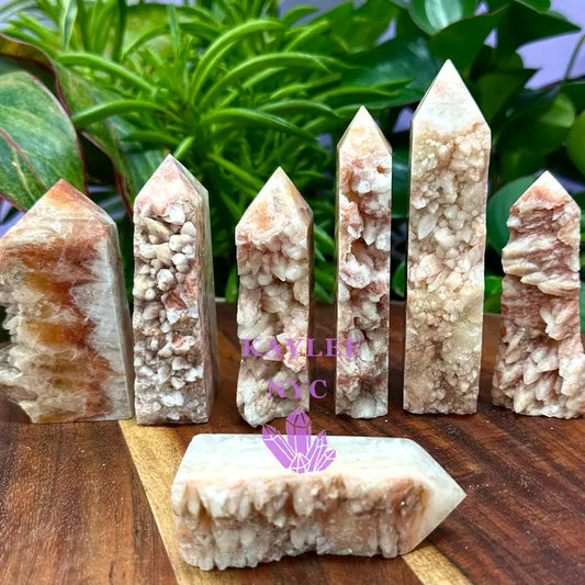 Natural Dog Tooth Calcite Obelisk Tower Point Crystal