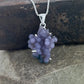 Grape Agate Sterling Silver Pendant