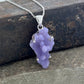 Grape Agate Sterling Silver Pendant