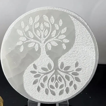 Selenite Charging Plates