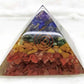 Bonded Chakra Orgone Pyramid