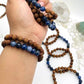 Sandalwood & Sodalite Bracelet 8mm