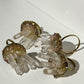 Chunky Quartz and Rose Quartz Napkin Rings
