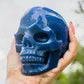 Blue Aventurine Skull