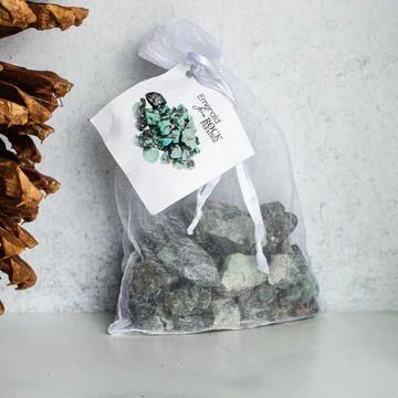Stone Bag- Emerald