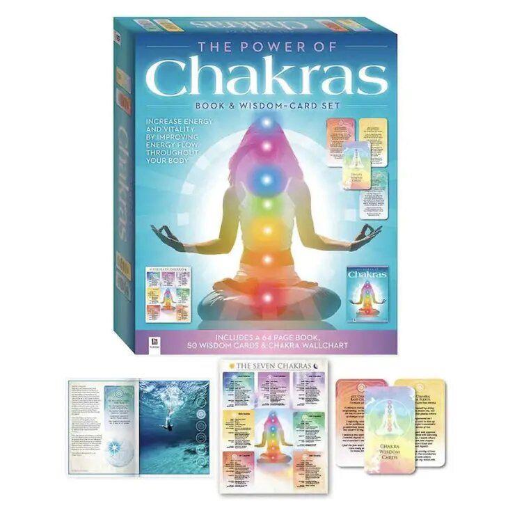 Power of Chakras: Wisdom Cards & Book Set