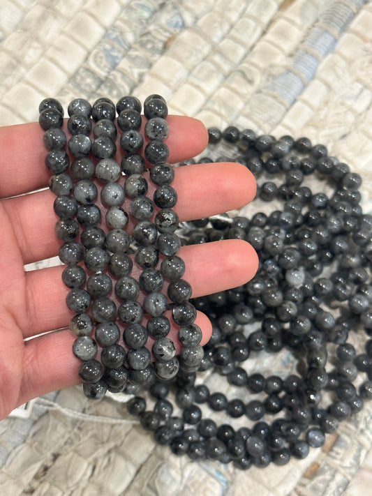 Black Labradorite Bracelet 6mm